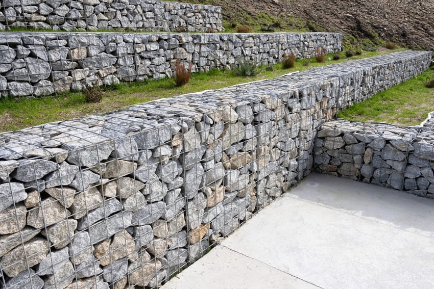 Modern Gabion Walls